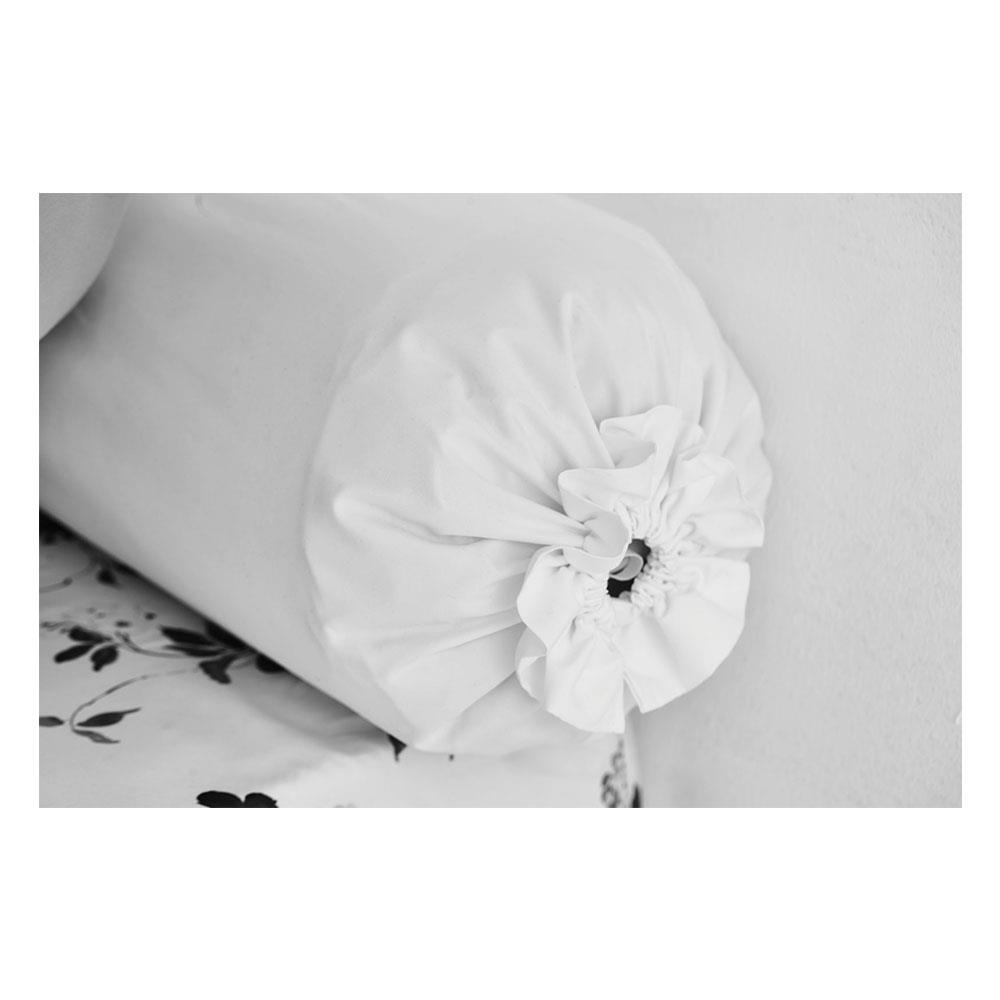 ชุดผ้าปูที่นอน 6 ฟุต 5 ชิ้น LOTUS BLACK & WHITE LI-BW 03W สีขาว