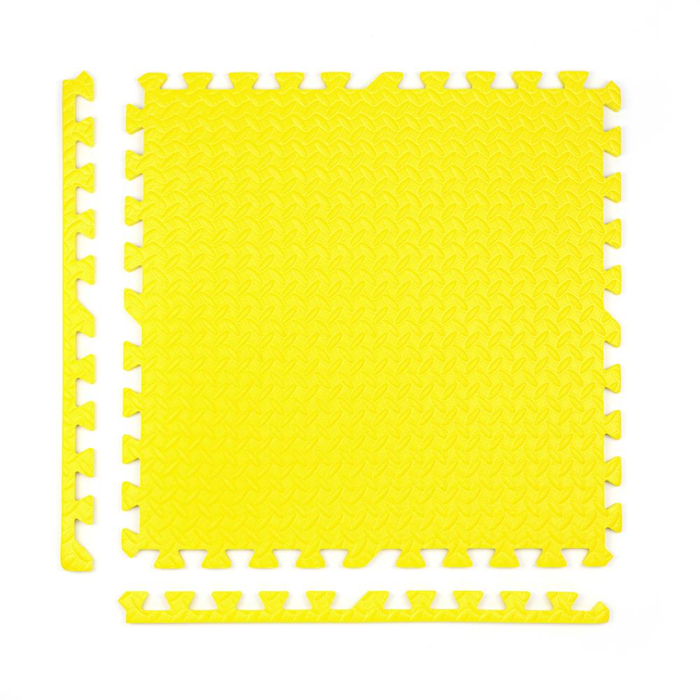 แผ่นอเนกประสงค์ JIGSAWS SOLID 60x60 ซม. สีเหลือง