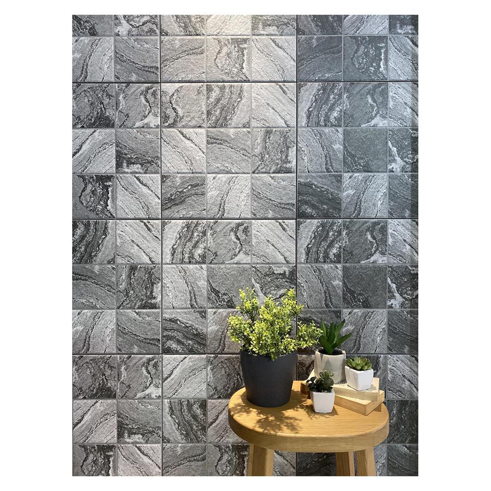 กระเบื้องพื้น 16x16 นิ้ว COTTO ไซโคลน เทาอ่อน PM (HYG) 0.96M2