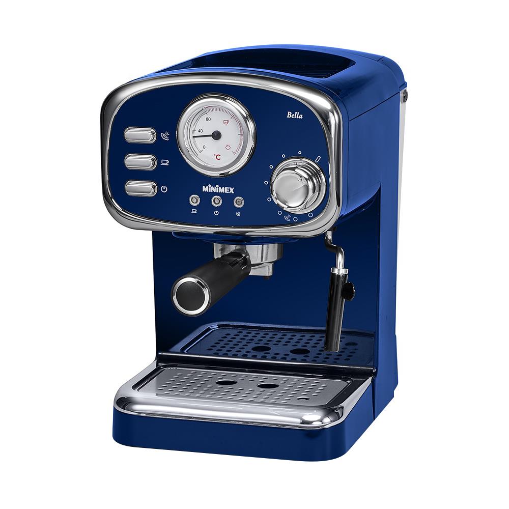 เครื่องชงกาแฟแรงดัน MINIMEX MBL1-MBLU สีน้ำเงิน
