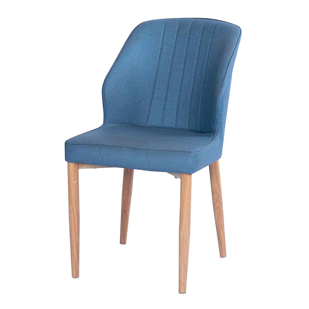 เก้าอี้ห้องอาหาร AS FURNITURE LOGAN สีน้ำเงิน
