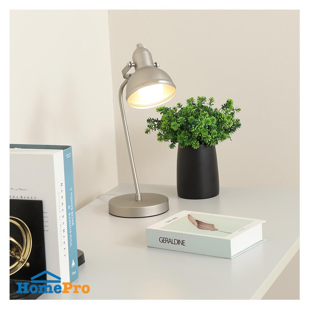 ไฟตั้งโต๊ะ CARINI 5032B/1T สีเงิน