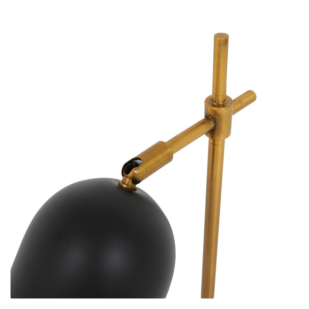 ไฟตั้งโต๊ะ CARINI 5041/1T สีดำ/ทอง