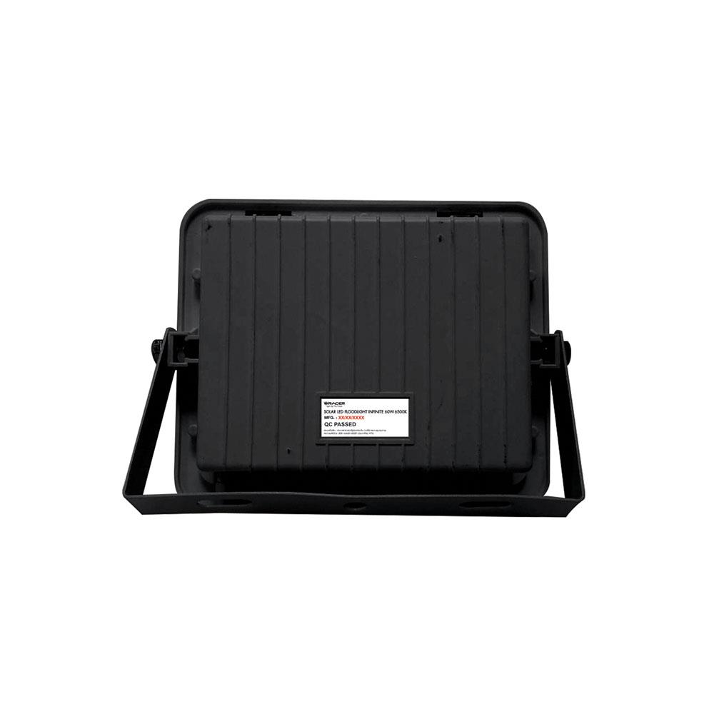 ไฟสปอตไลท์ SOLAR RACER FLOODLIGHT 60 วัตต์ DAYLIGHT สีดำ