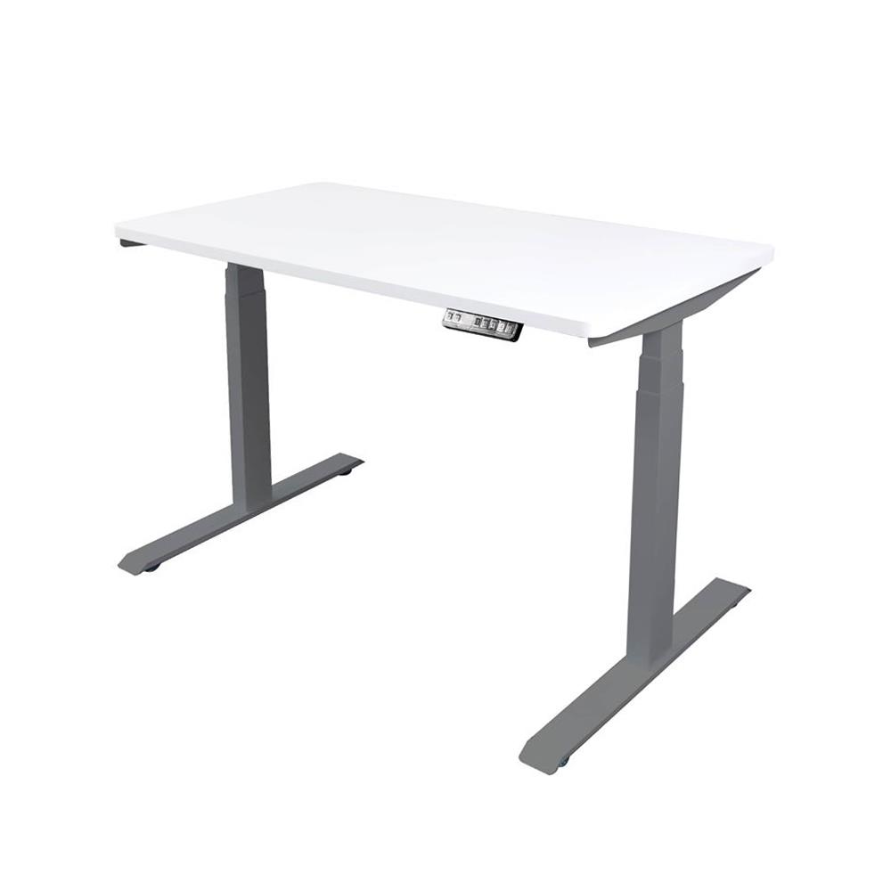 D.I.Y. โต๊ะทำงานปรับระดับ BEWELL ERGO 120X60 ซม. สีขาว/เทา