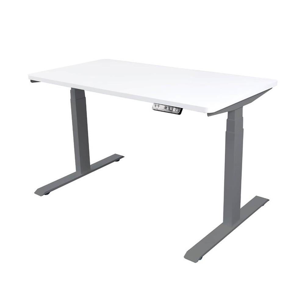 D.I.Y. โต๊ะทำงานปรับระดับ BEWELL ERGO 160X80 ซม. สีขาว/เทา