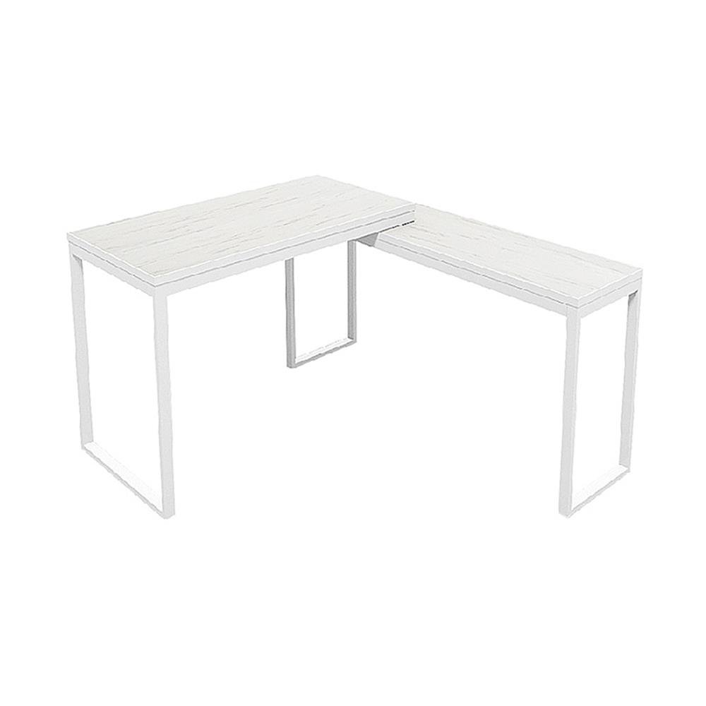 โต๊ะทำงานไม้ SURE HBD-1215 ลายหินอ่อนขาว