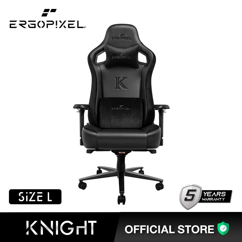 D.I.Y. เก้าอี้เกมมิ่ง ERGO PIXEL KNIGHT L BL9001 สีดำ