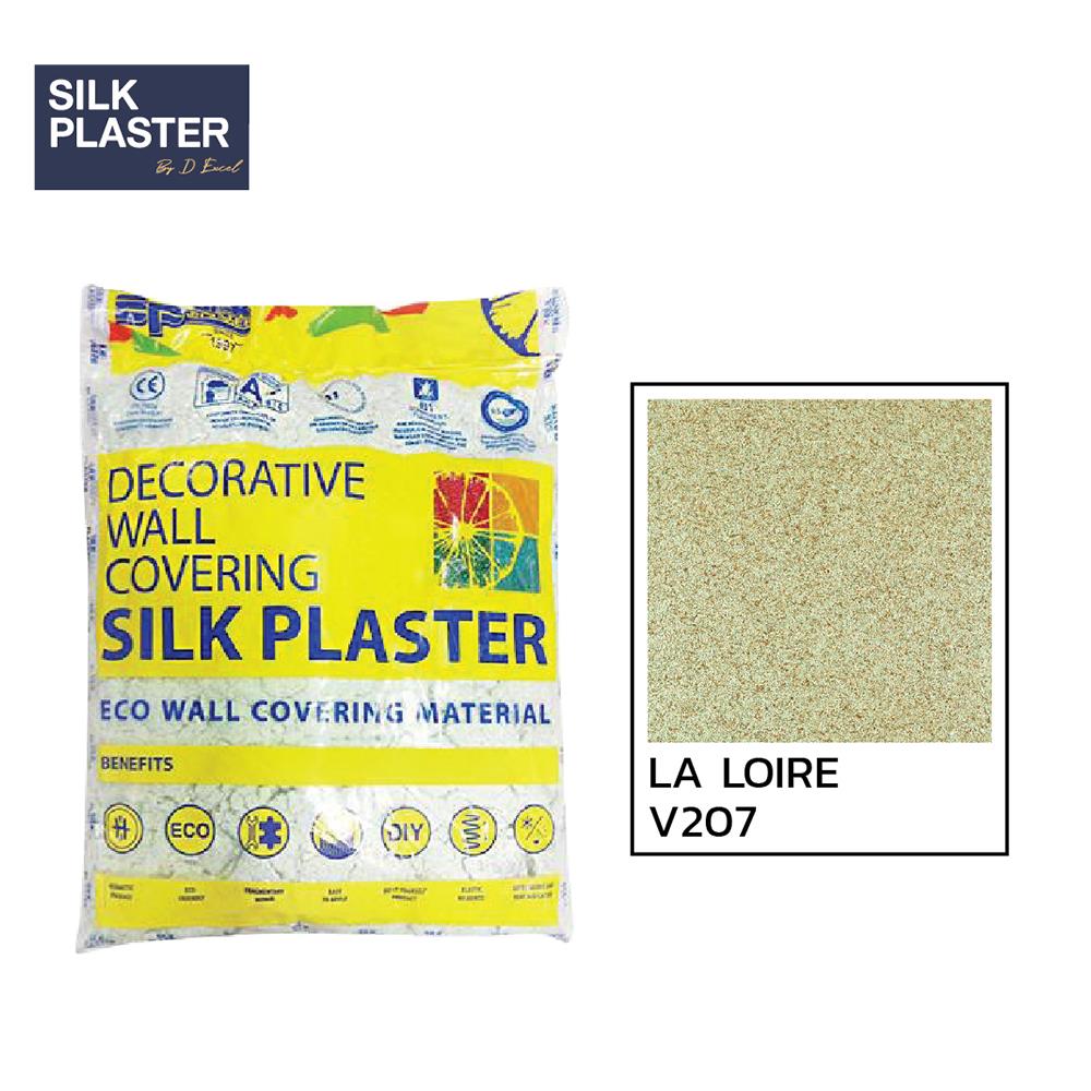 สีเท็กซ์เจอร์ SILK PLASTER วิคเตอเรีย เดอมอง ลารัวร์ 207 สีทองเหลือง