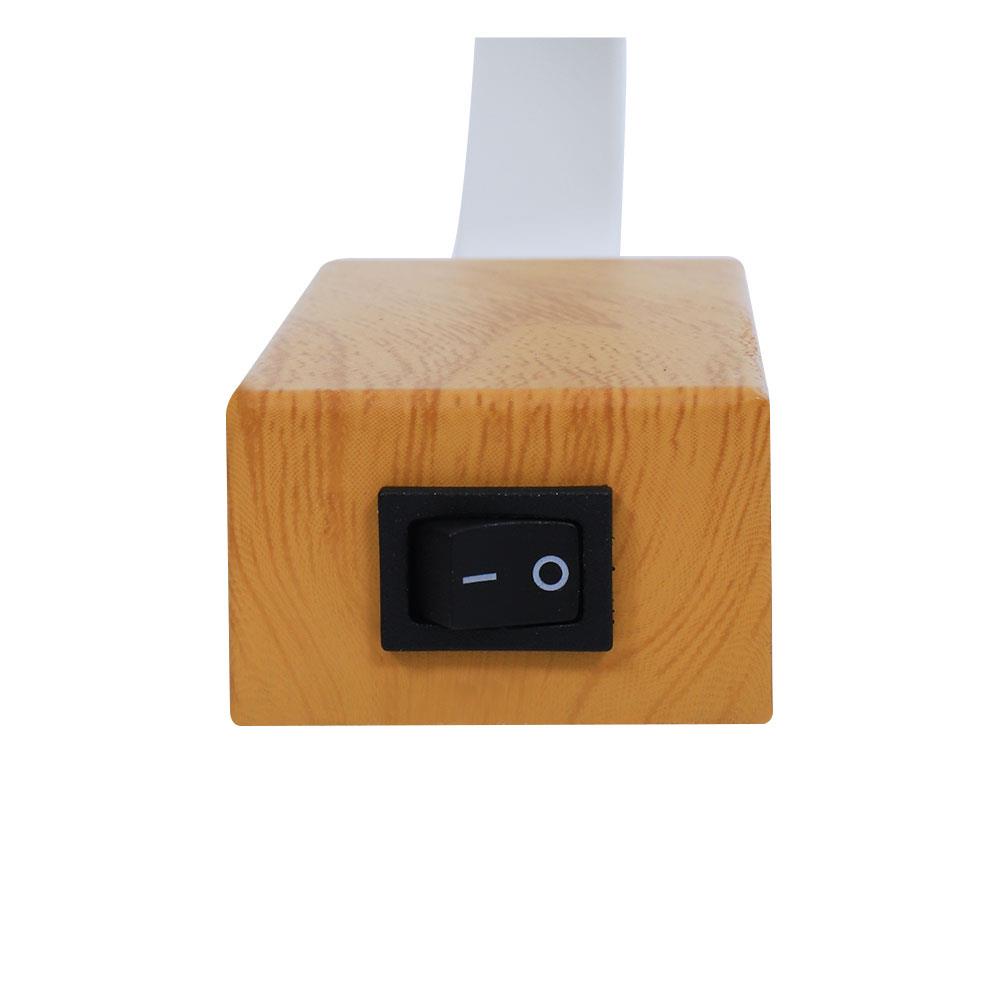 ไฟกิ่งใน CARINI VW0370-1 1 หัว สีขาว/ลายไม้