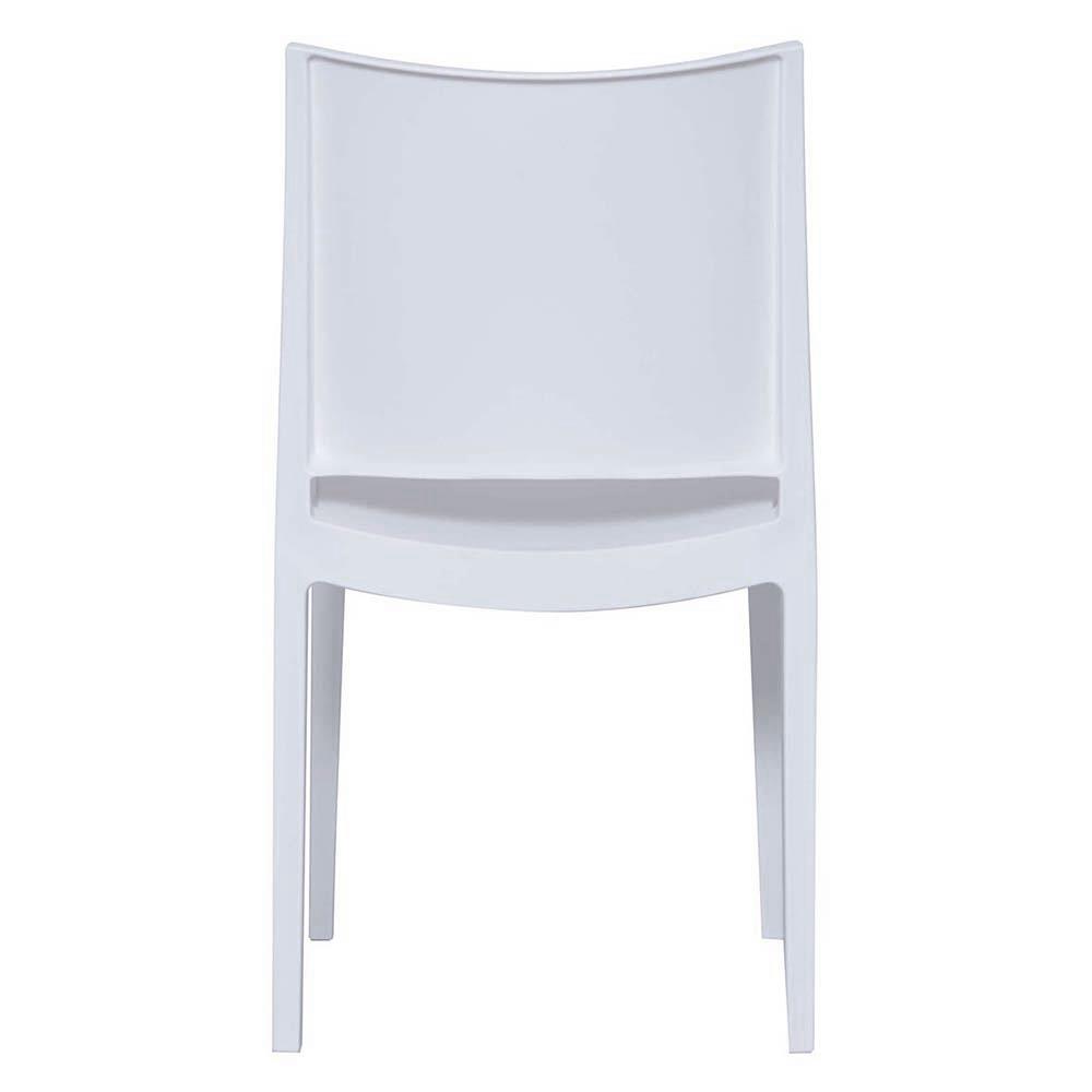 เก้าอี้พลาสติก AS FURNITURE IXORA สีขาว