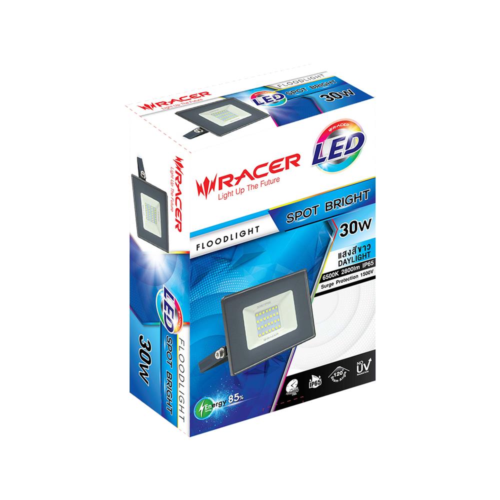 สปอตไลท์ภายนอก LED RACER SPOT BRIGHT 30 วัตต์ DAYLIGHT