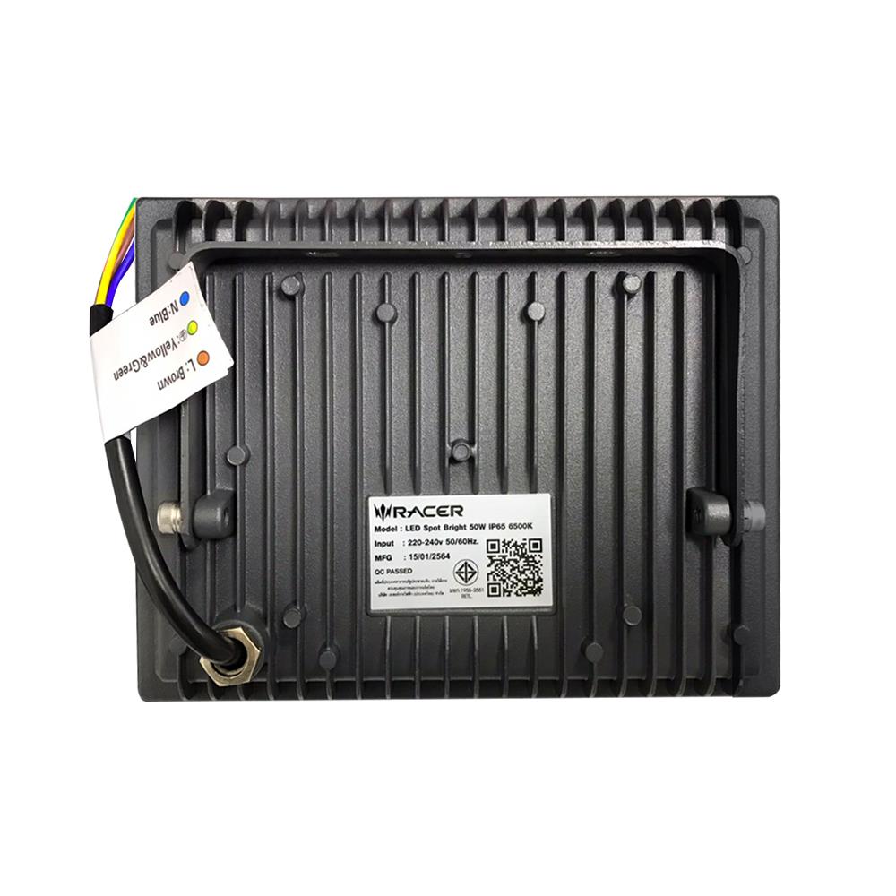 สปอตไลท์ภายนอก LED RACER SPOT BRIGHT 50 วัตต์ DAYLIGHT