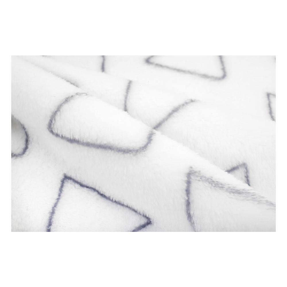 ผ้าห่ม HOME LIVING PLANTA 50x60 นิ้ว สีขาว