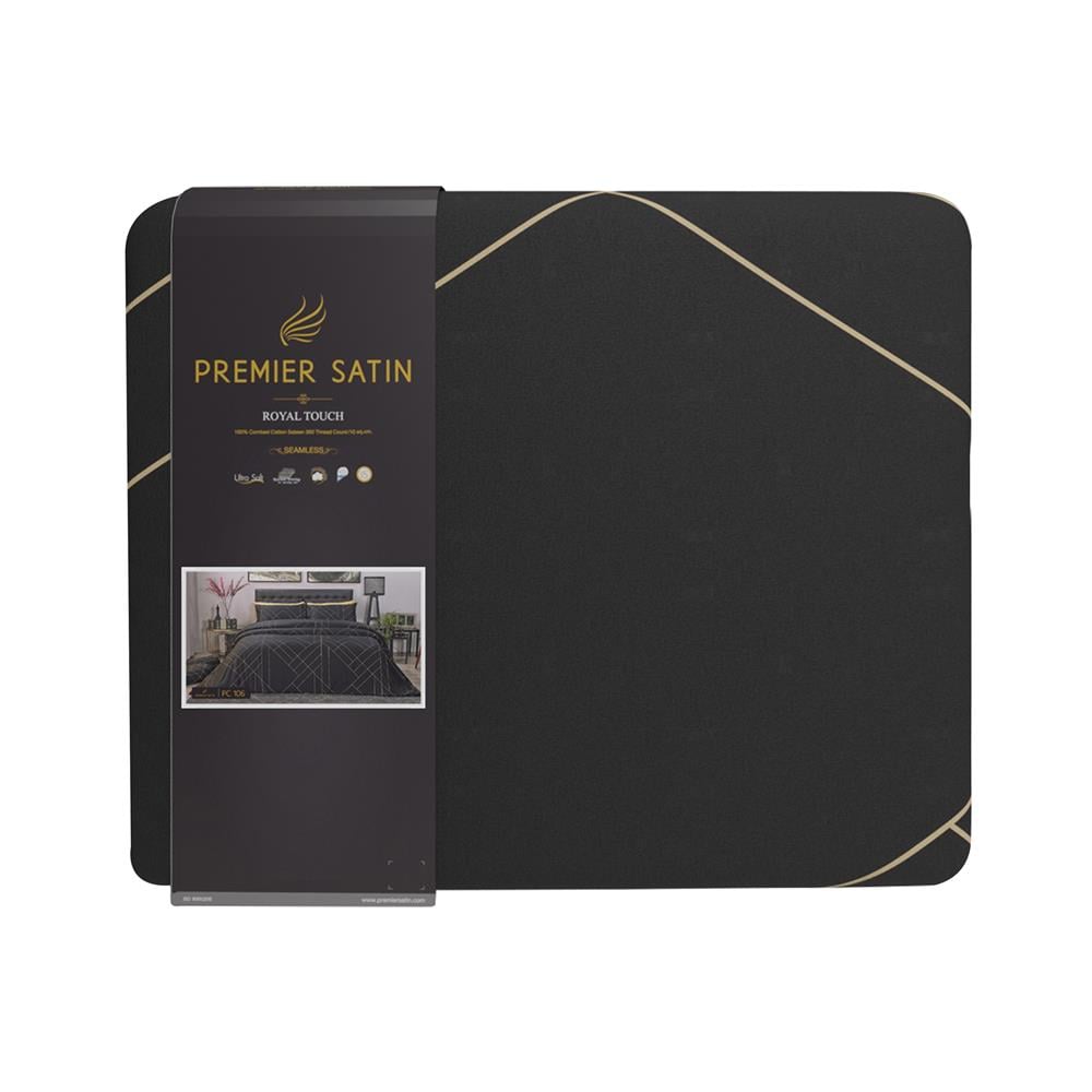 ชุดผ้าปูที่นอน 3.5 ฟุต 4 ชิ้น PREMIER SATIN ROYAL TOUCH PC106