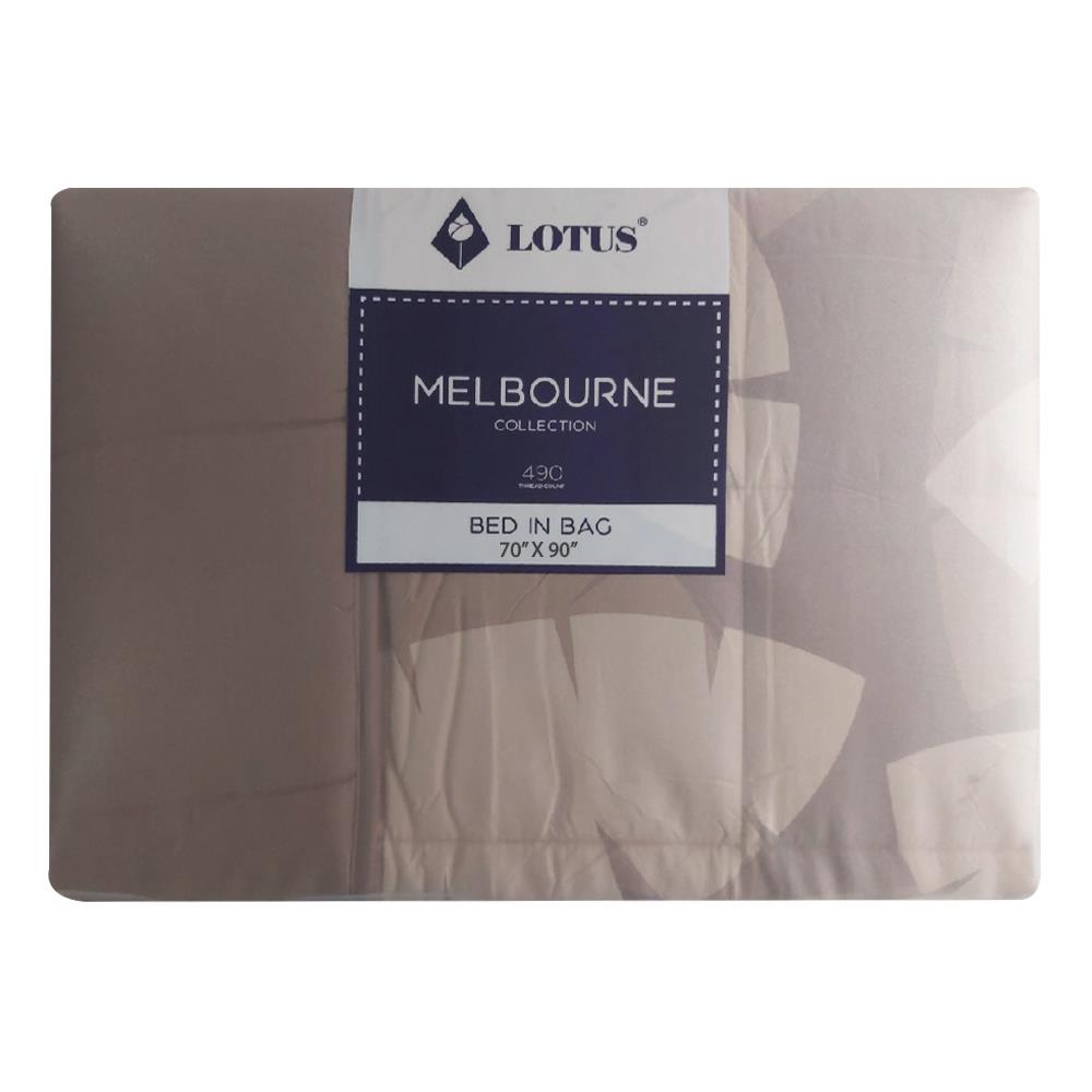 ชุดผ้าปูที่นอน 3.5 ฟุต 4 ชิ้น LOTUS MELBOURNE MB 04A