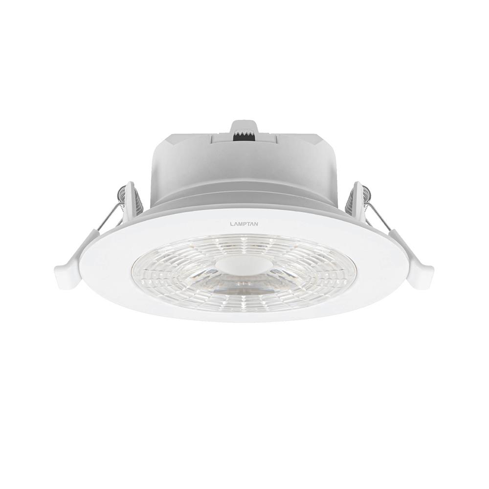 ดาวน์ไลท์ LED LAMPTAN COLOUR SWITCH CHOOZE 13 วัตต์ DAYLIGHT WARMWHITE COOLWHITE 4 นิ้ว กลม