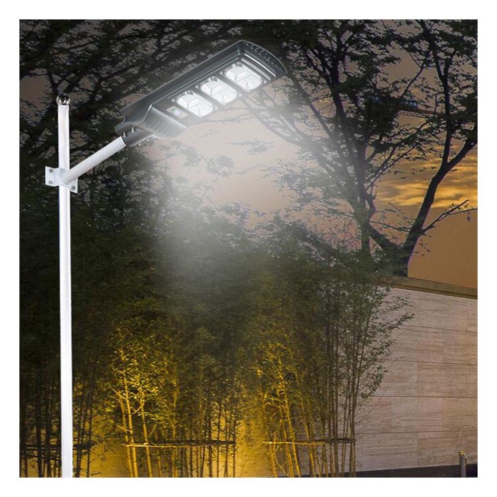 ไฟถนน SOLAR SHINING S-ST08065F-1SL 80 วัตต์ DAYLIGHT สีดำ