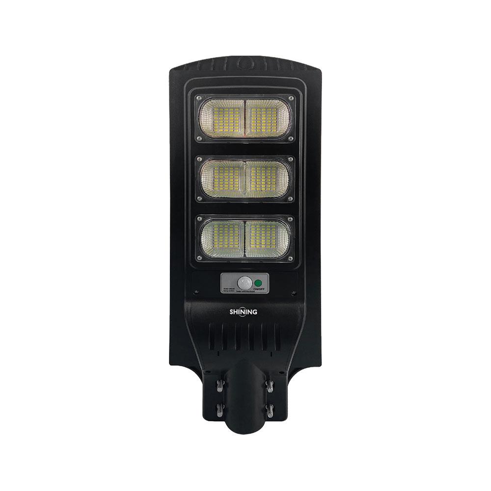ไฟถนน SOLAR SHINING S-ST12065F-1SL 120 วัตต์ DAYLIGHT สีดำ