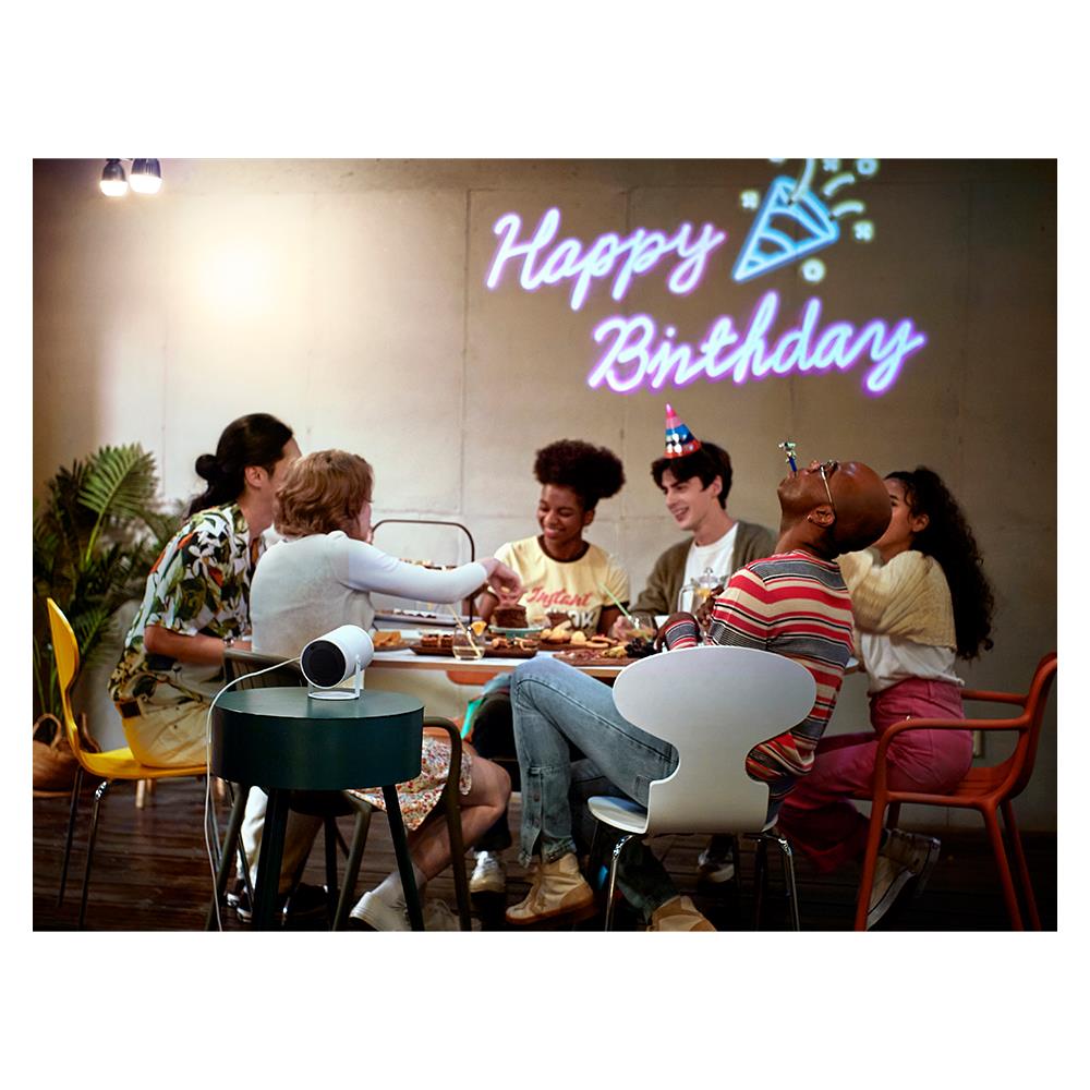 โปรเจคเตอร์ SAMSUNG The Freestyle SP-LSP3BLAXXT สีขาว