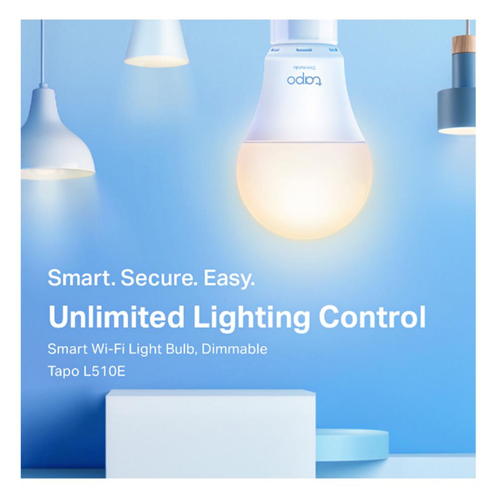 หลอด LED TP-LINK SMART WIFI TAPO 8.7 วัตต์ DAYLIGHT/COOL WHITE/WARM WHITE E27