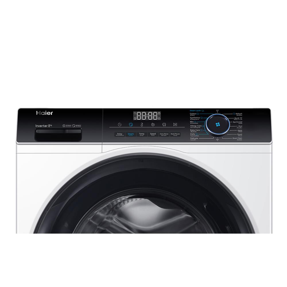 เครื่องซักผ้าฝาหน้า HAIER HW80-BP12929 8 กก. อินเวอร์เตอร์