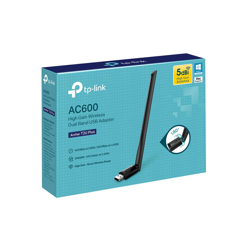 อุปกรณ์รับสัญญาณ Wi-Fi TP-LINK AC600 HIGH GAIN DUAL BAND USB