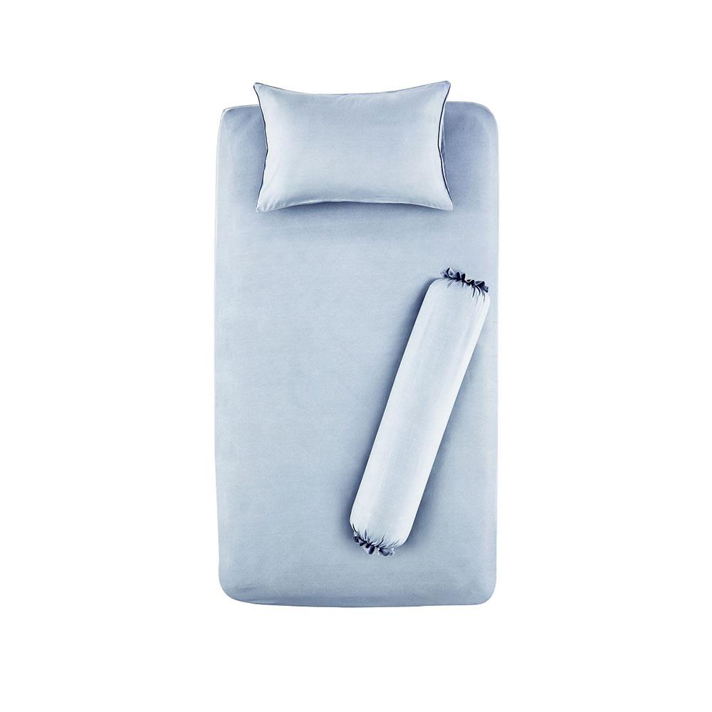 ชุดผ้าปูที่นอน 3.5 ฟุต 3 ชิ้น LOTUS ATTITUDE สี LIGHT BLUE