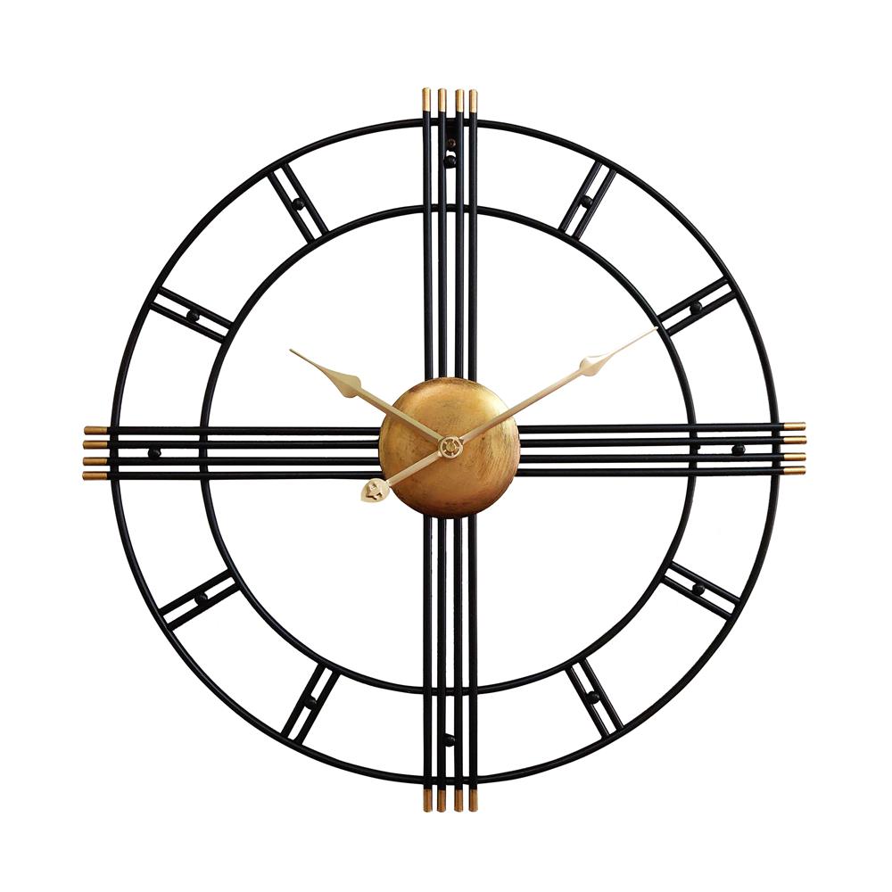 นาฬิกาแขวน HOMEHEAVEN HHA91 19 นิ้ว สีดำ/ทอง