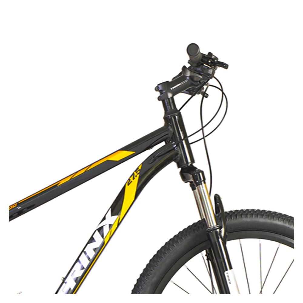 จักรยานเสือภูเขา TRINX M100E 21 สีดำ/ส้ม