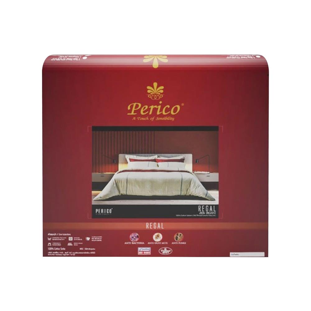 ชุดผ้าปูที่นอน 3.5 ฟุต 2 ชิ้น PERICO REGAL RE221