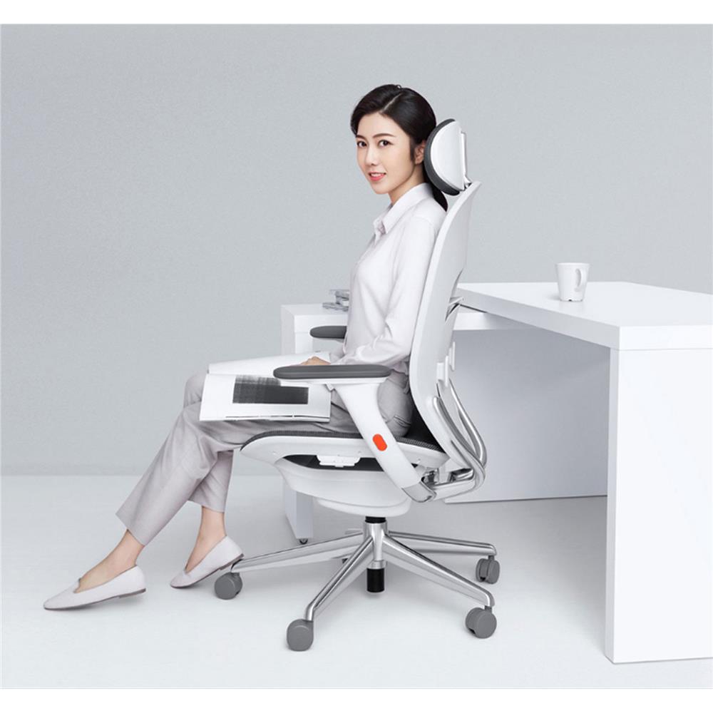 D.I.Y. เก้าอี้เพื่อสุขภาพ YUEMI COMFORTABLE สีขาว/เทา