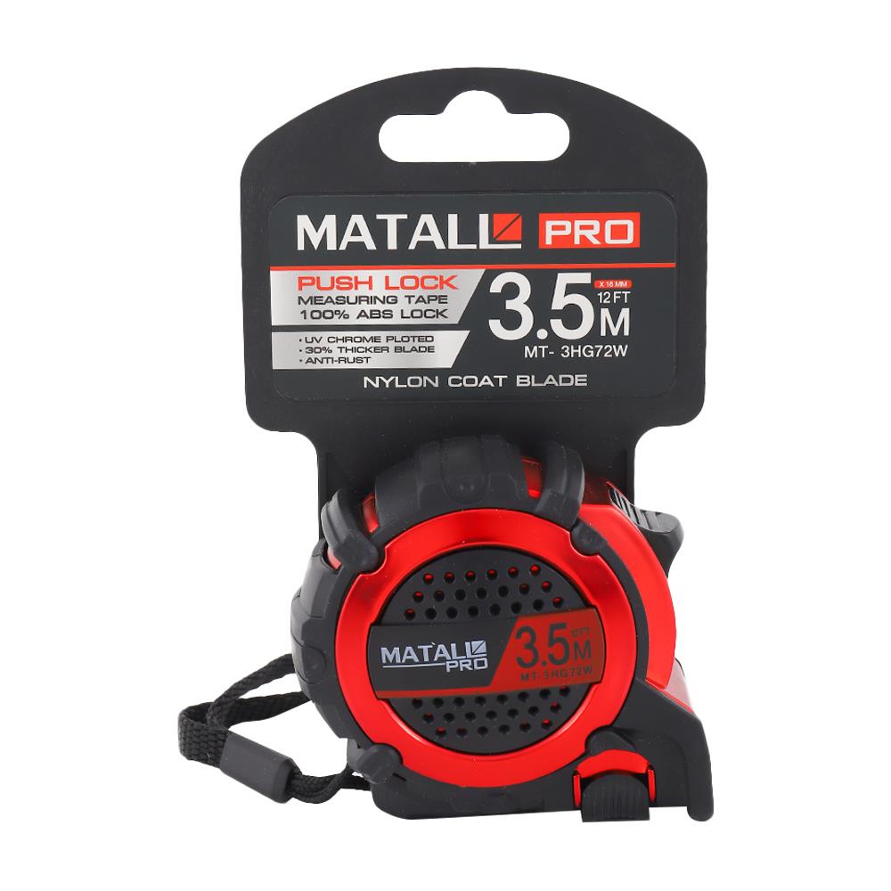 ตลับเมตรหุ้มยาง MATALL PRO G72 3.5 ม.