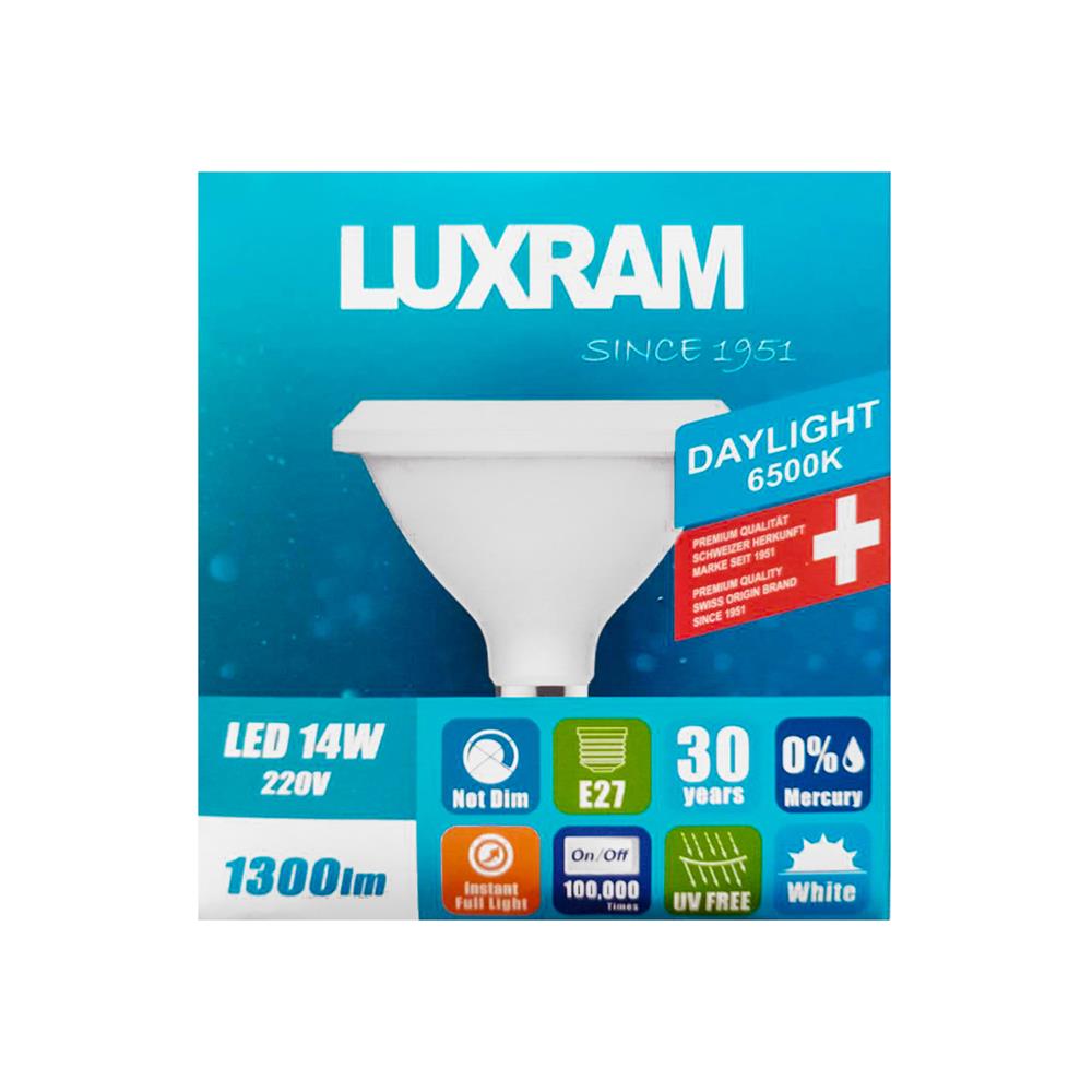 หลอด LED LUXRAM PAR38 E27 14 วัตต์ เดย์ไลท์