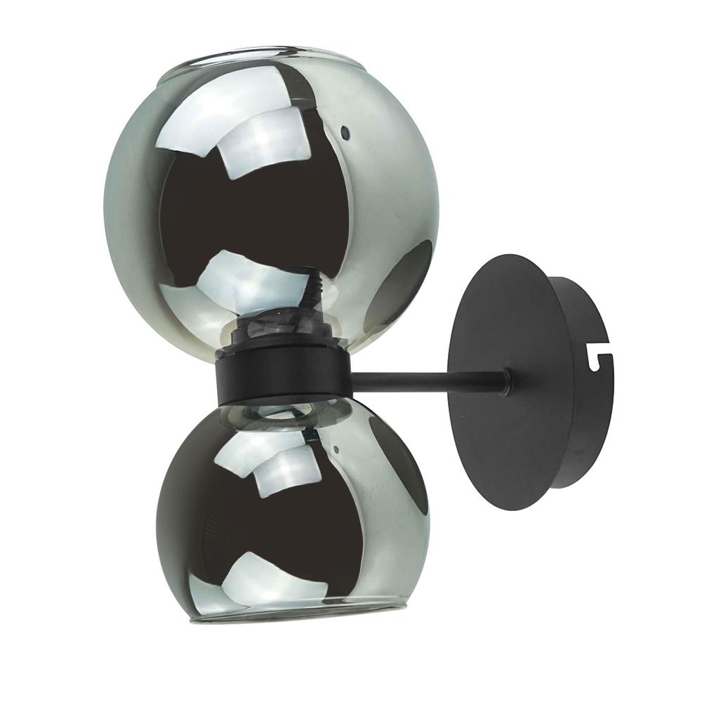 ไฟกิ่งใน CARINI VW0373 2 หัว สีนิเกิล/ดำ