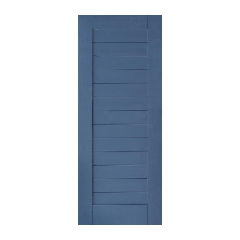ประตู D2D ECO PINE EZERO29 80x200 ซม. สี BLUE GREY