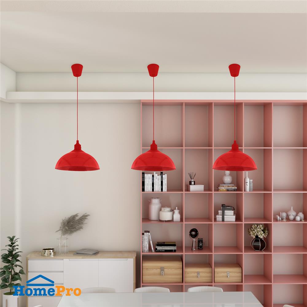 ไฟช่อ CARINI CN1004 สีแดง 1 หัว