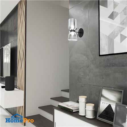 ไฟกิ่งใน CARINI VS0375-2B 2 หัว สีนิกเกิล/ดำ_1