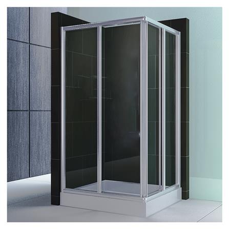 ฉากกั้นอาบน้ำ SHOWER KING SE1P 100x100x180 ซม._3