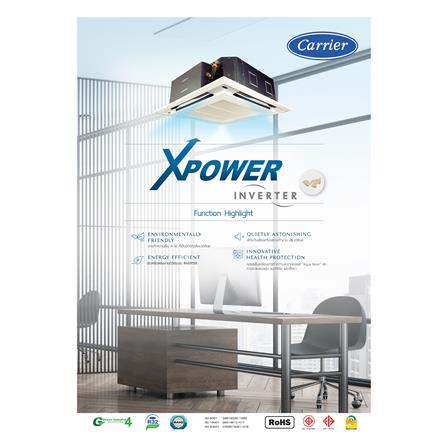 แอร์เพดาน CARRIER 40TGV0361UP/38TGV0361A1 36100 บีทียู อินเวอร์เตอร์_4