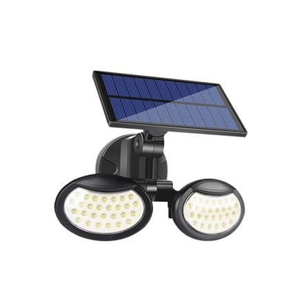 ไฟผนังภายนอก SOLAR CARINI 226406009 12 วัตต์ DAYLIGHT สีดำ_1