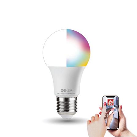 หลอด LED HI-TEK SMART WIFI 9 วัตต์ E27 DAYLIGHT/RGB