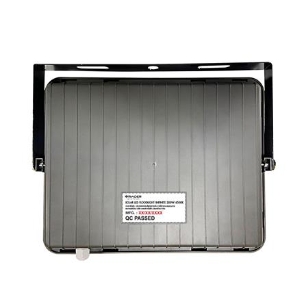 ไฟสปอตไลท์ SOLAR RACER FL200WDL 200 วัตต์ DAYLIGHT สีดำ_2