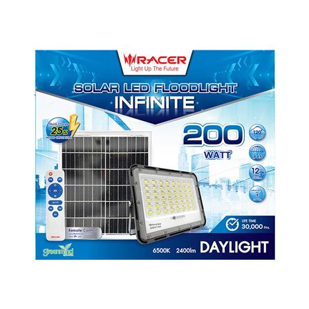 ไฟสปอตไลท์ SOLAR RACER FL200WDL 200 วัตต์ DAYLIGHT สีดำ_3