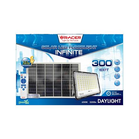 ไฟสปอตไลท์ SOLAR RACER FL300WDL 300 วัตต์ DAYLIGHT สีดำ_3