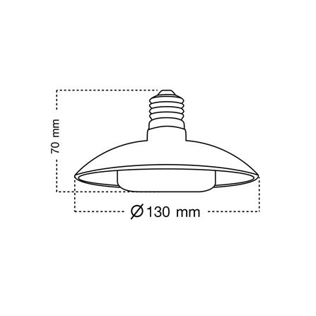 หลอด LED SHINING T-DECOR ทรงกระบอก 20 วัตต์ DAYLIGHT E27_9