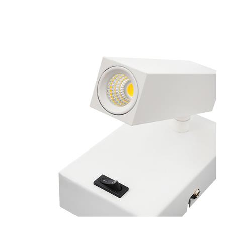 ไฟกิ่งใน LED CARINI VW0450-1 4 วัตต์ COOLWHITE 1 หัว สีขาว_2