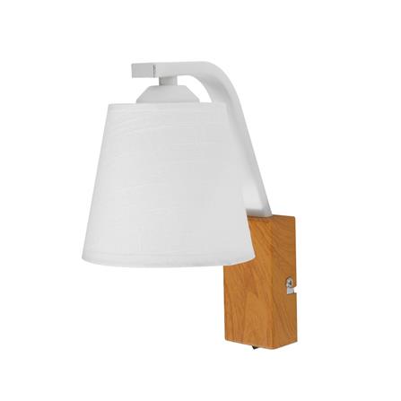 ไฟกิ่งใน CARINI VW0370-1 1 หัว สีขาว/ลายไม้_0