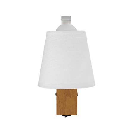 ไฟกิ่งใน CARINI VW0370-1 1 หัว สีขาว/ลายไม้_1