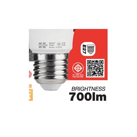 หลอด LED HI-TEK มวยไทย 8 วัตต์ E27 COOLWHITE_3